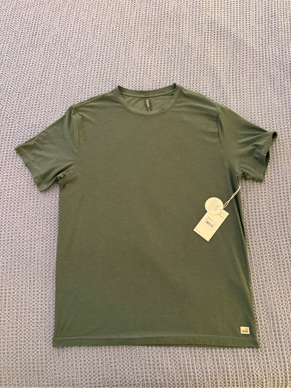 Vuori Strato Tech Tee - Sea Pine Heather